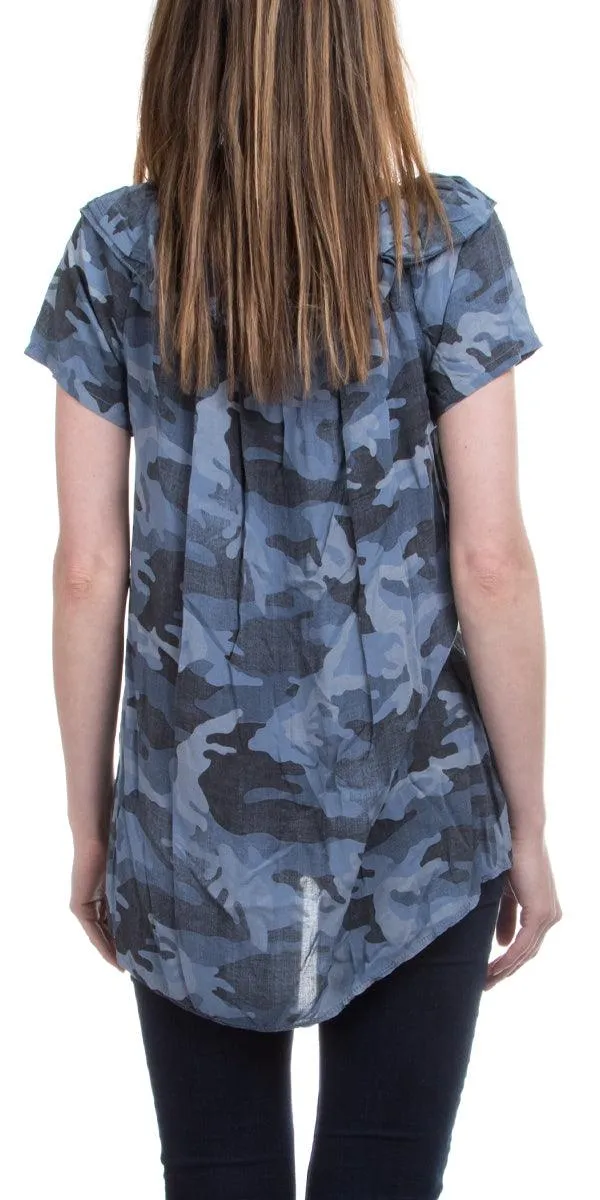 Alba Camo Top