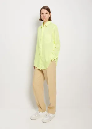 Cotton Silk Voile Shirt