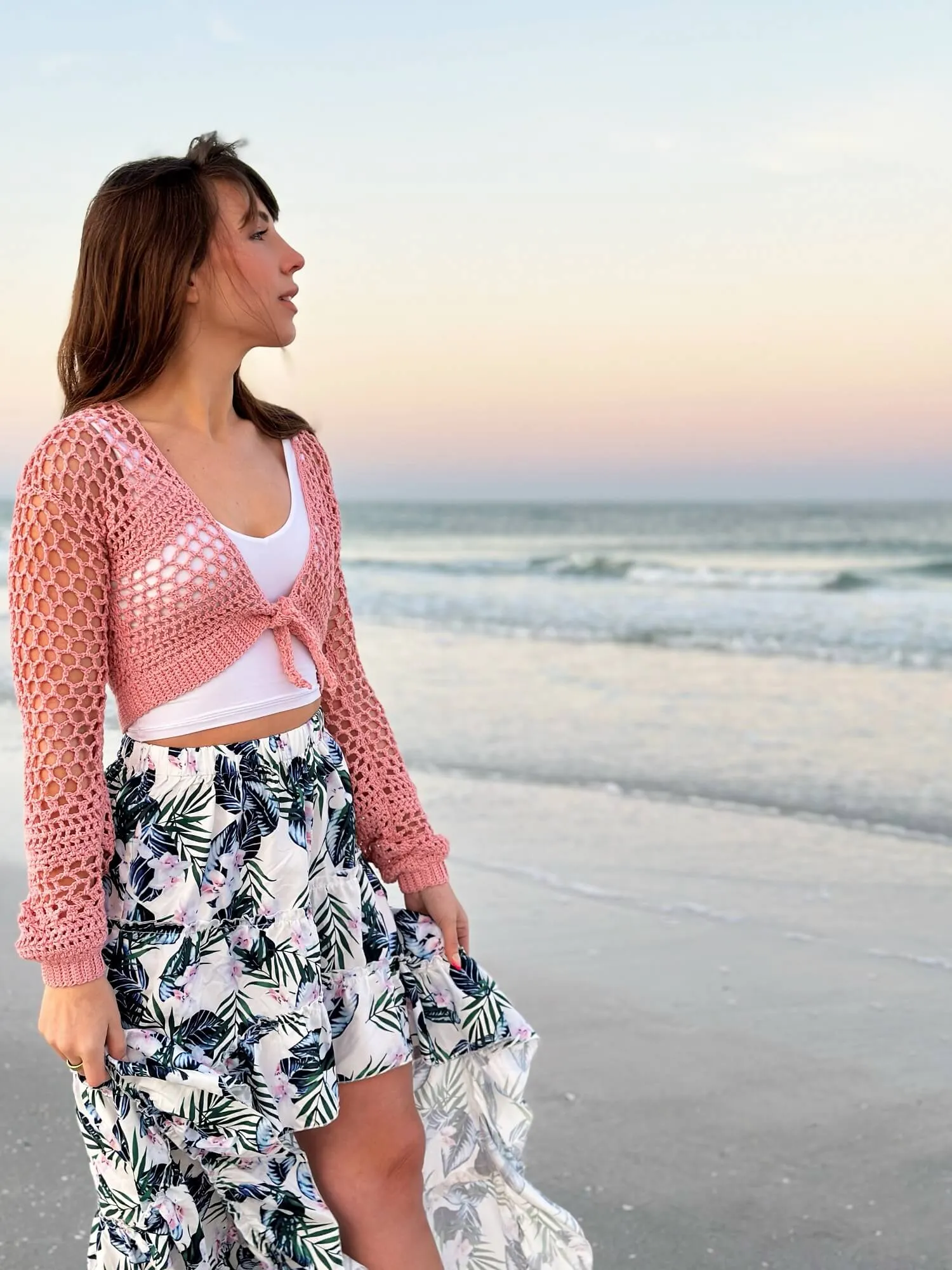 Crochet Kit - Ocean Tied Cardi