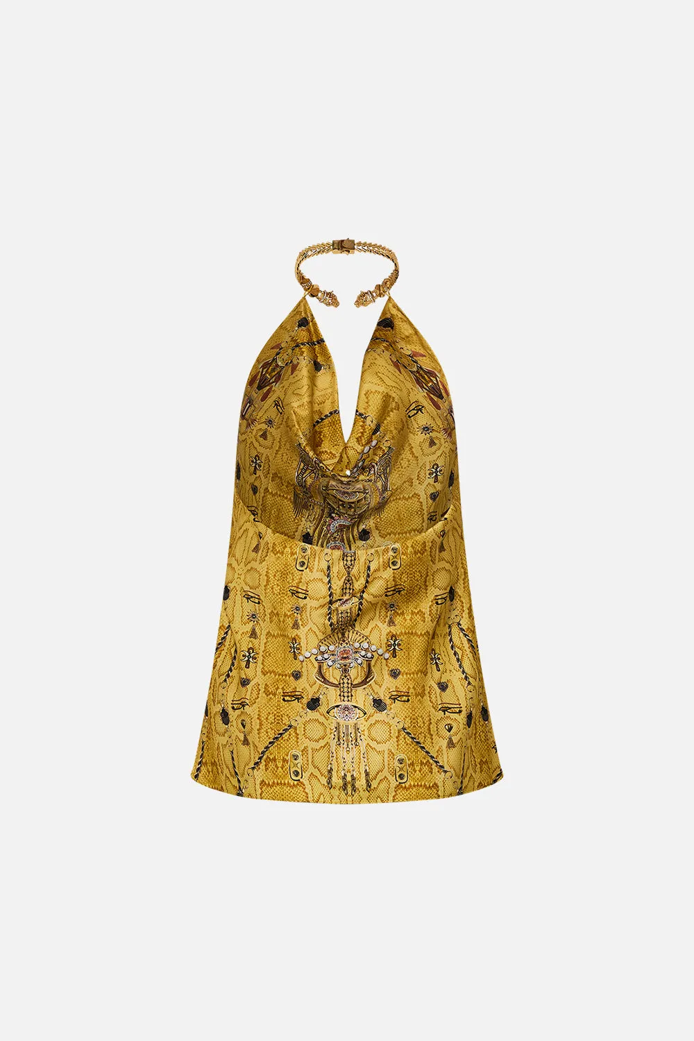 DRAPED TOP WITH HARDWARE VALLEY OF THE KINGS