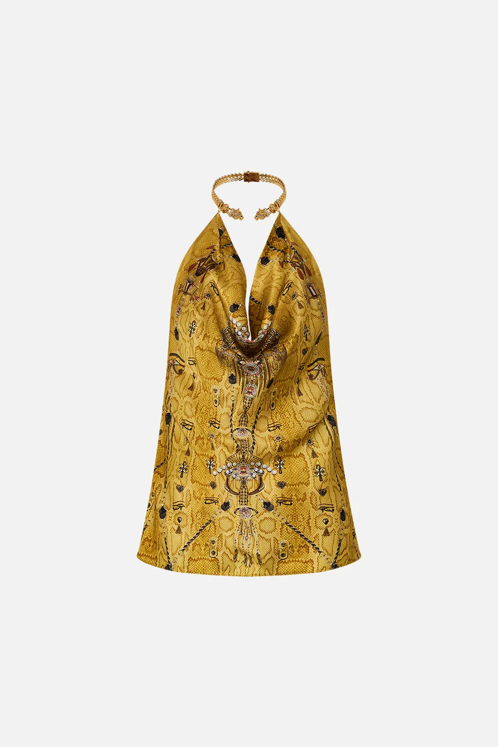 DRAPED TOP WITH HARDWARE VALLEY OF THE KINGS