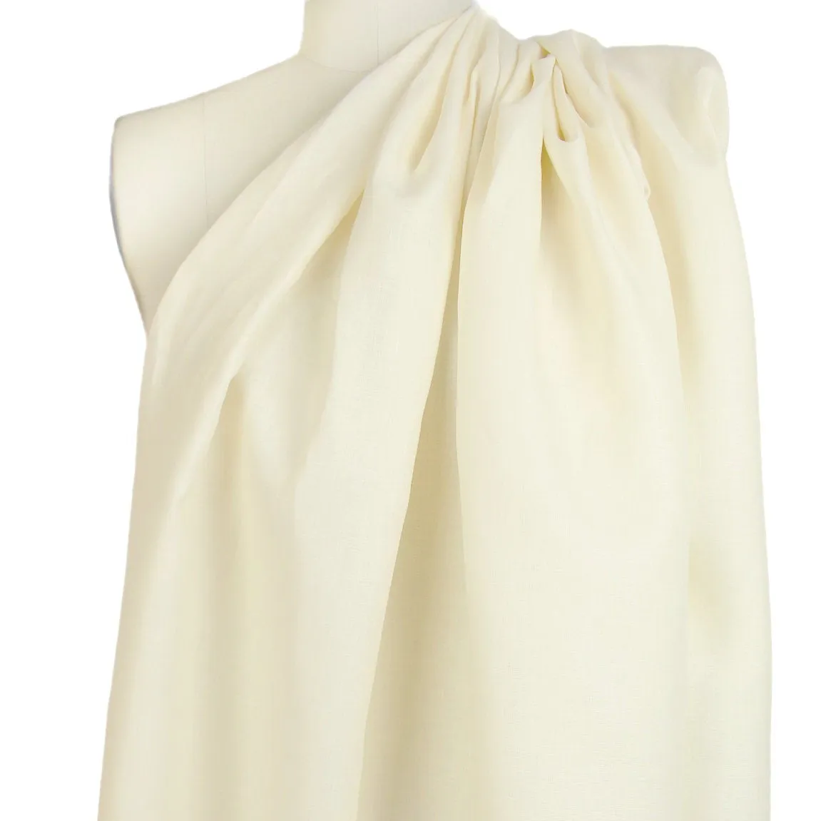 European all linen lightweight woven - ivory