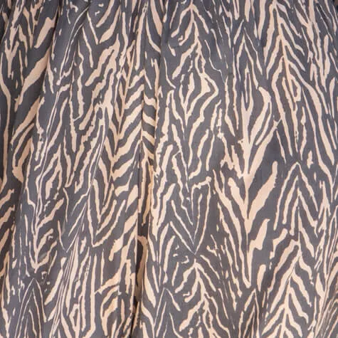 Greta Garbot Kimono Wrap Top in Premium St Martin Grey