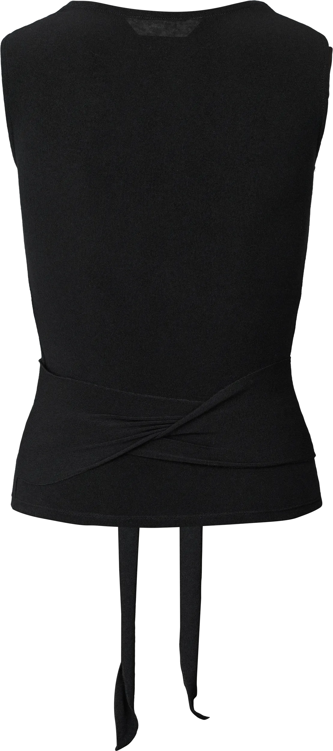 Julie Wrap Top - Black