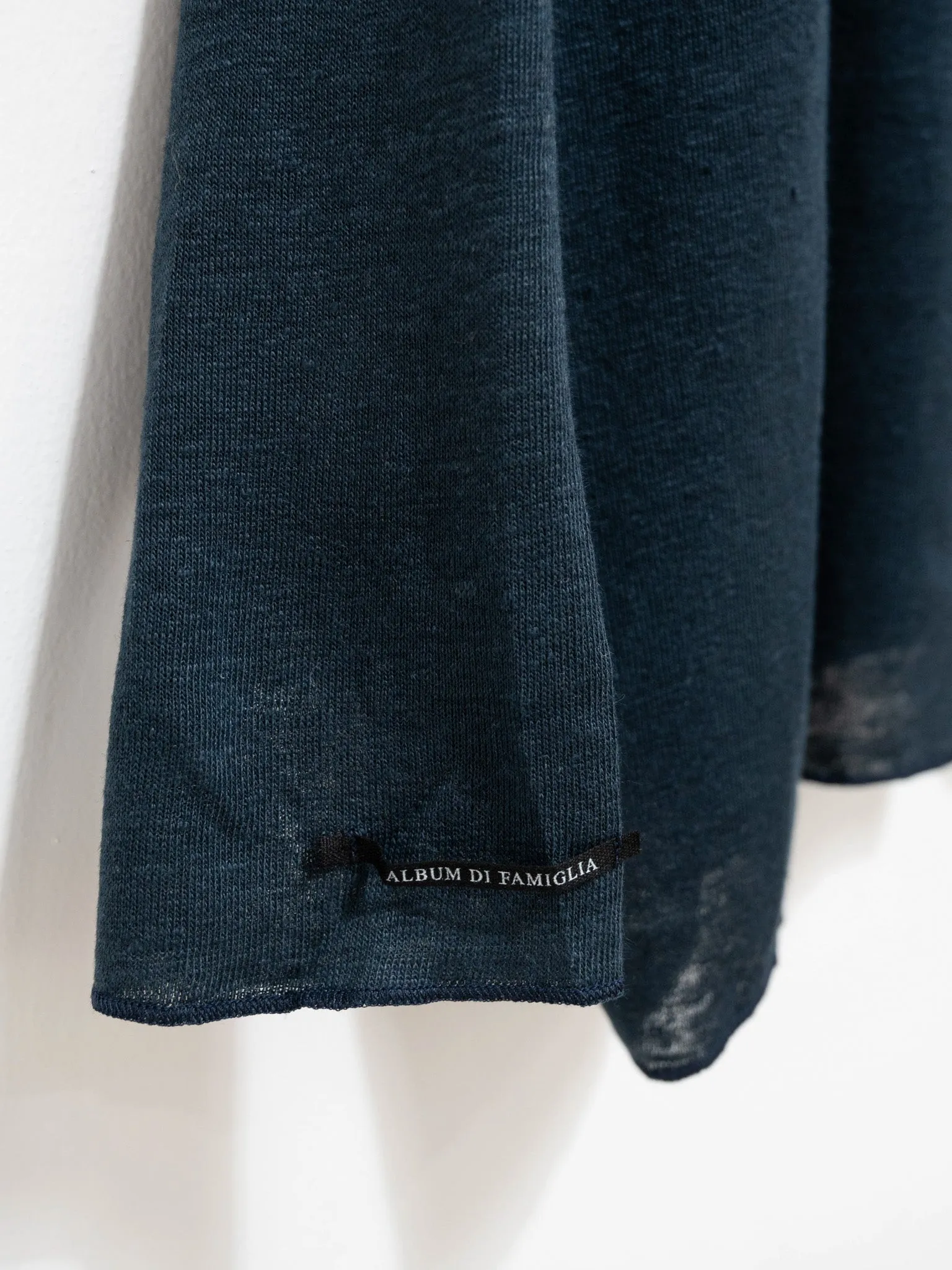 Linen Cardigan - Navy