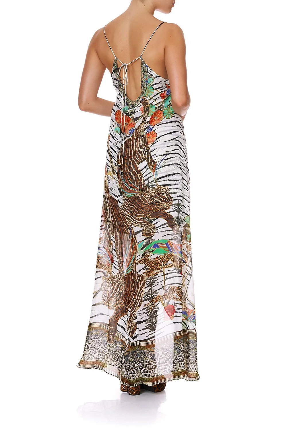 Sheer Overlay Flared Mini Dress - Cosmic Conflict