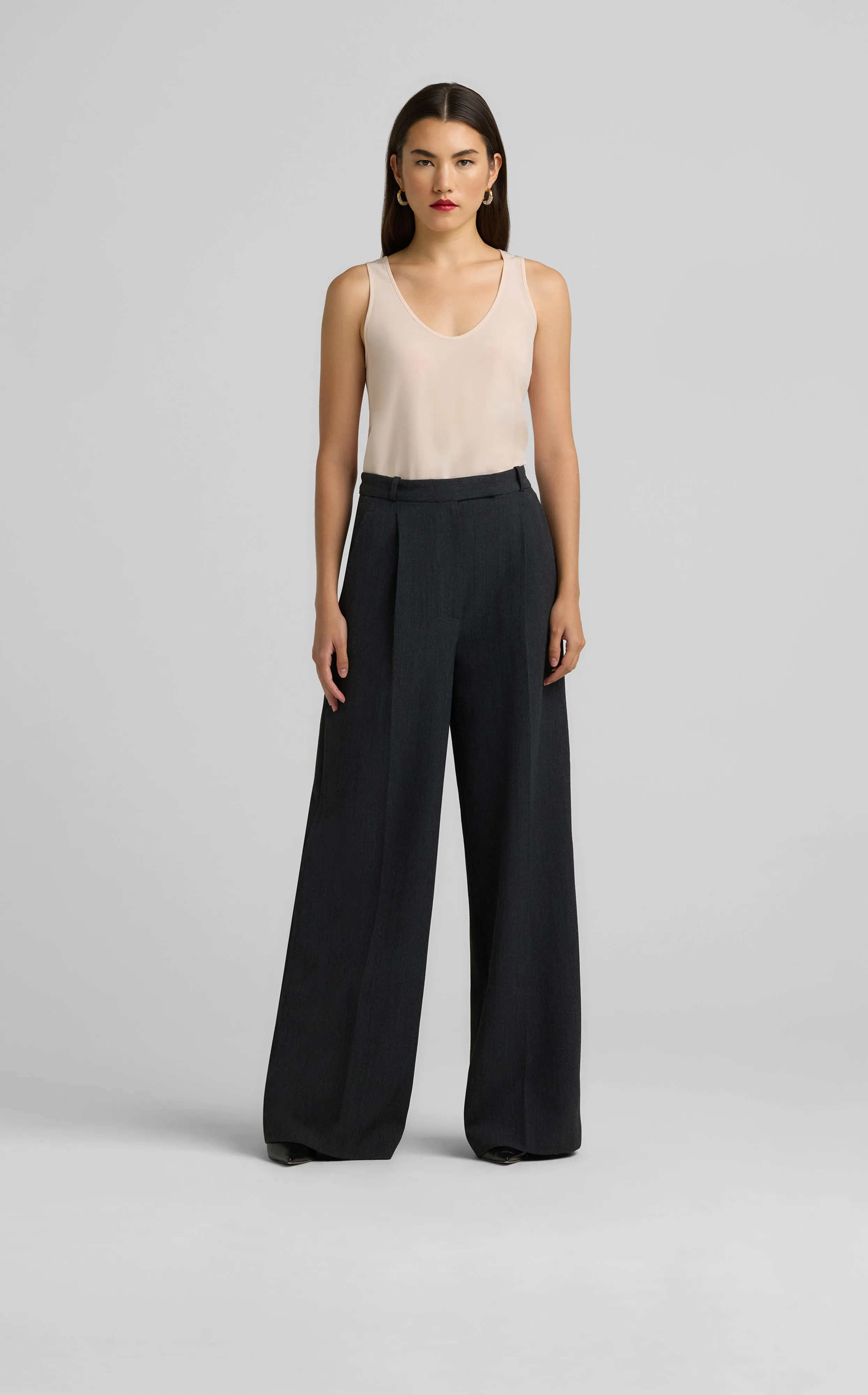 Silk Crepe de Chine Shell