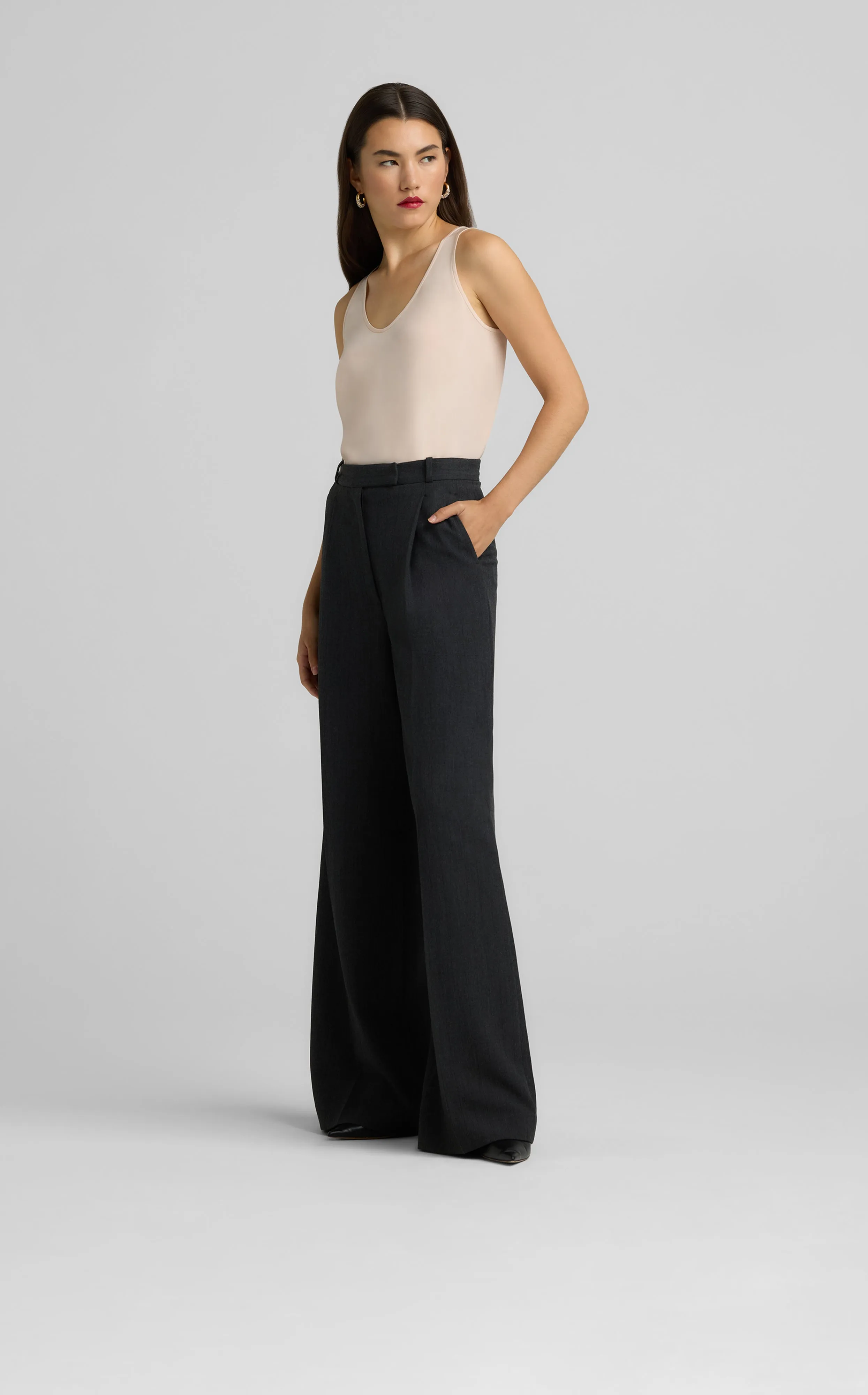 Silk Crepe de Chine Shell