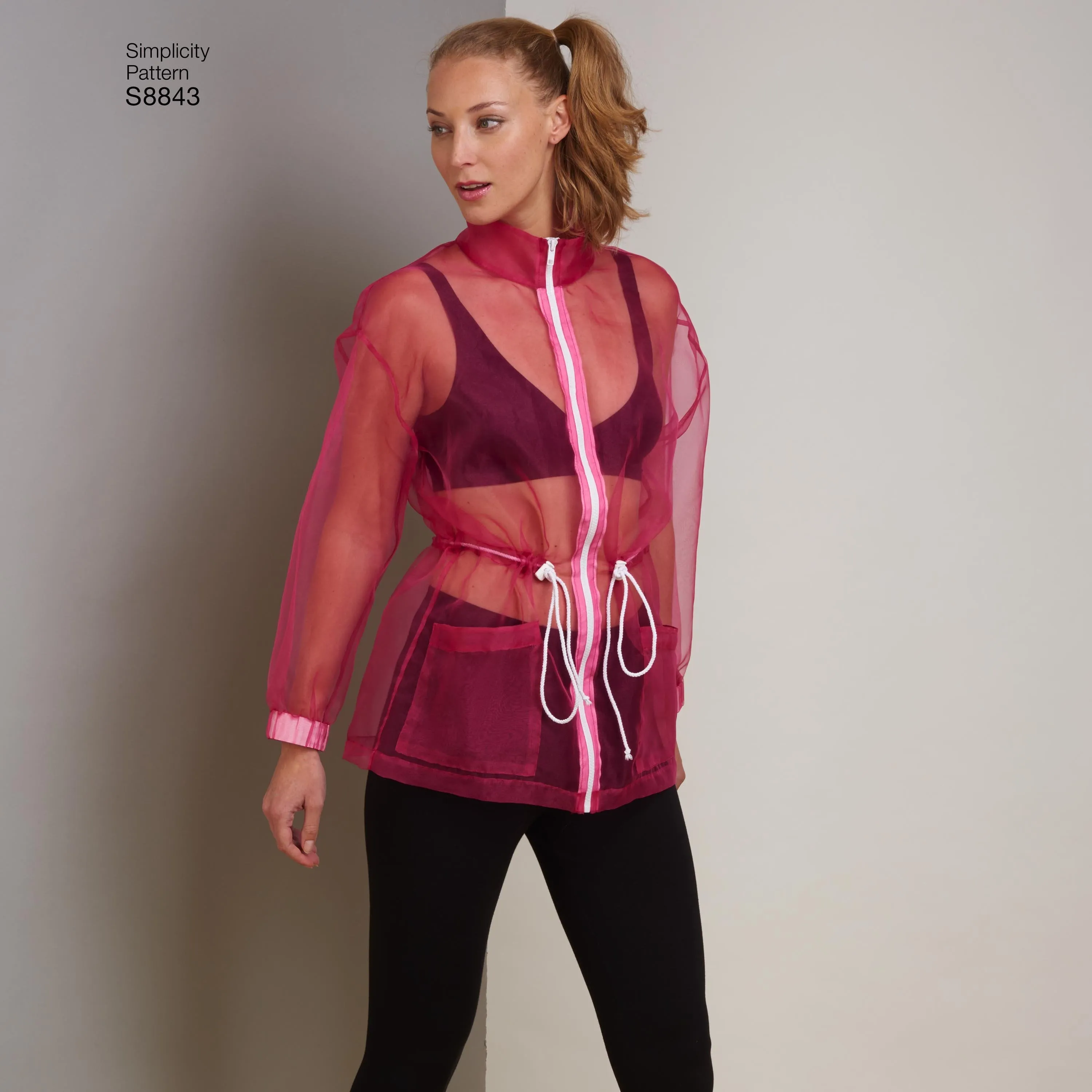 Simplicity Pattern 8843 misses anorak jacket pattern
