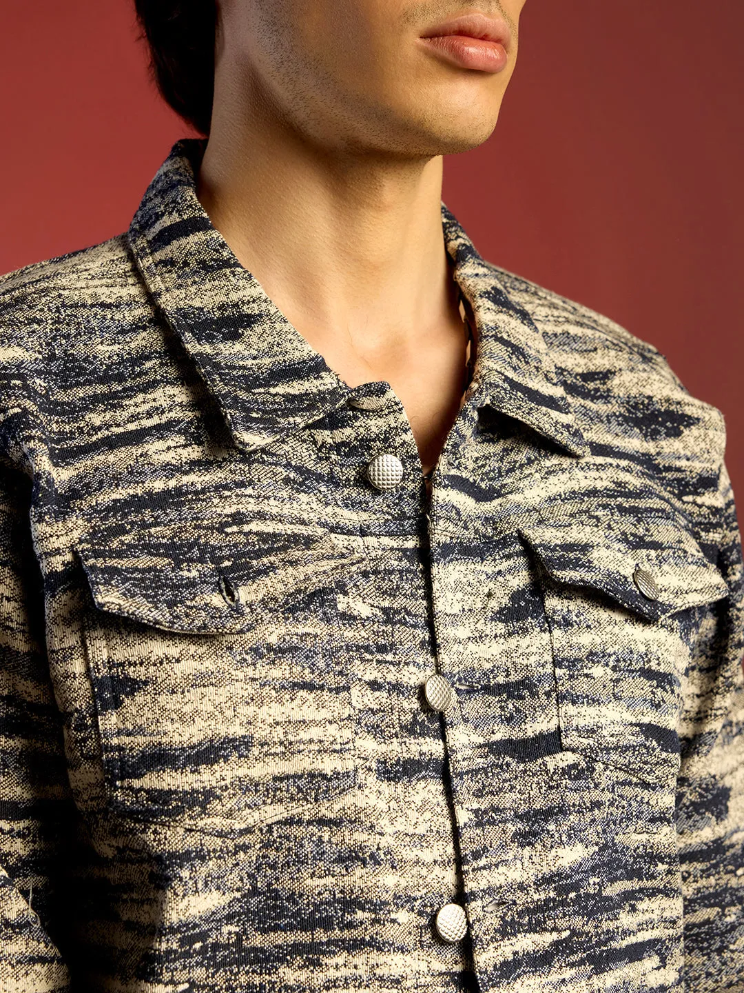 Textured Utility Jacket