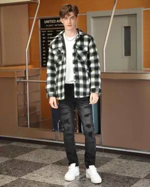 Utility Plaid Jacket - Functional and Stylish