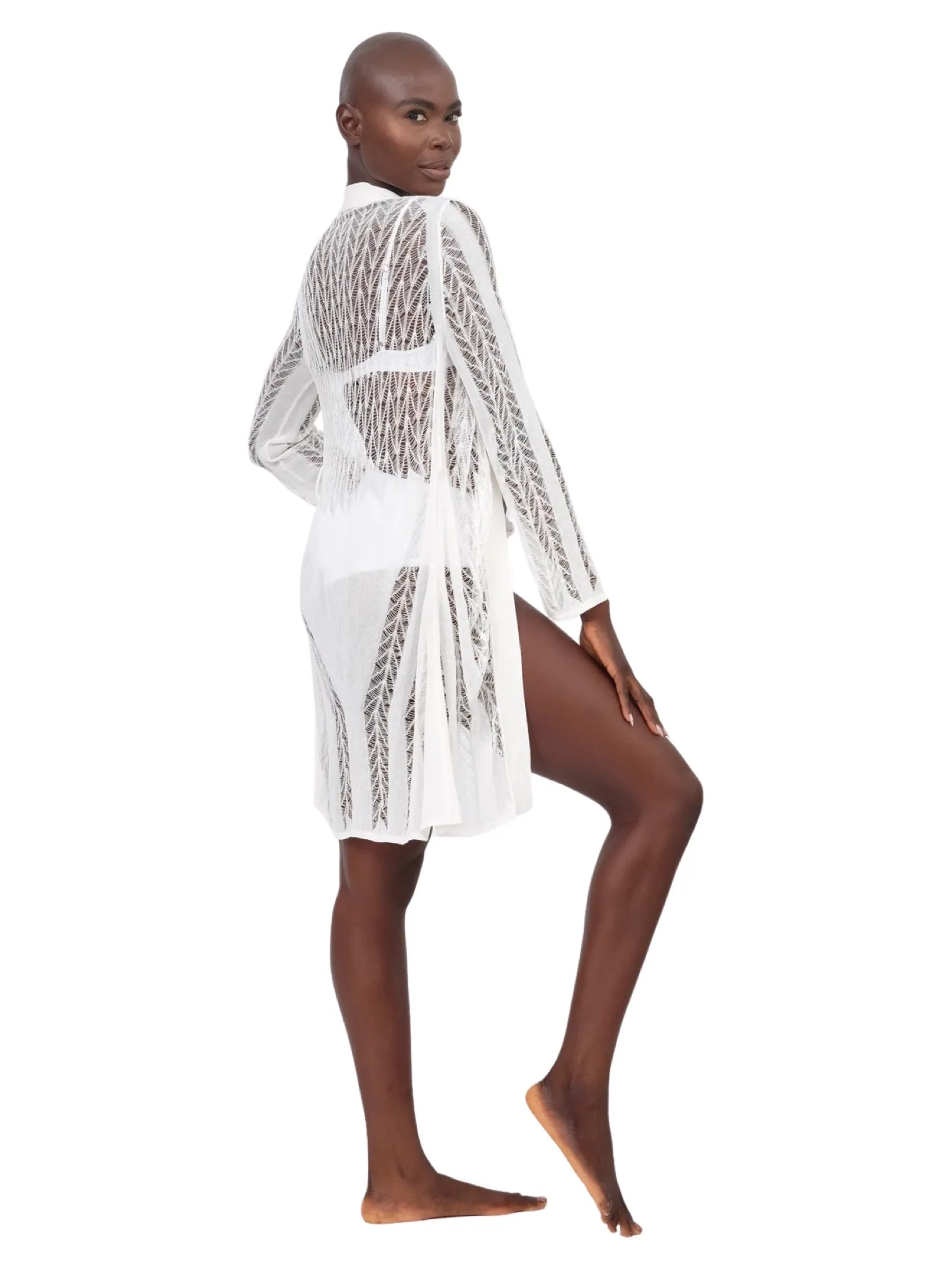 White Knit Summer Cardigan