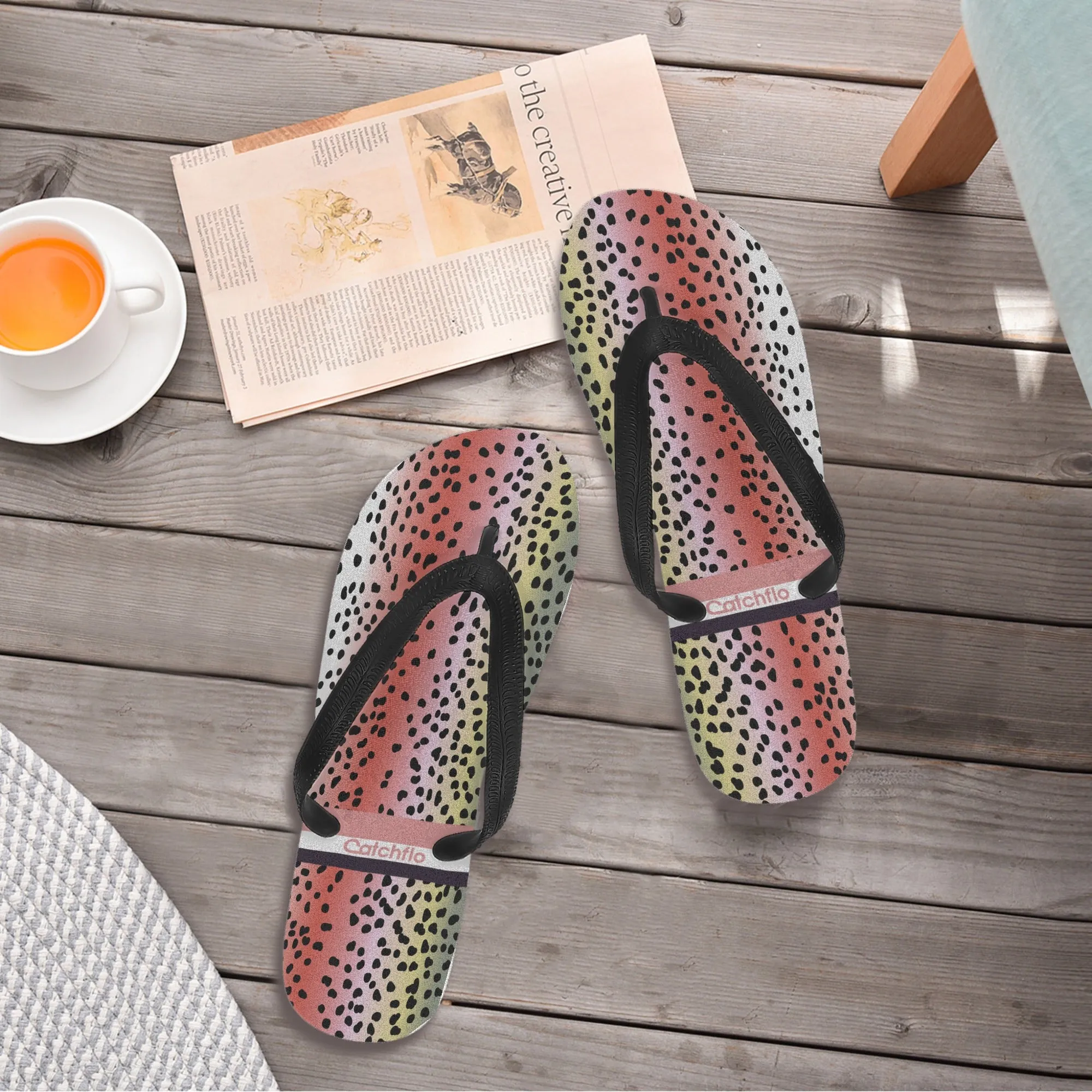 Womens Bowtown Flip Flops